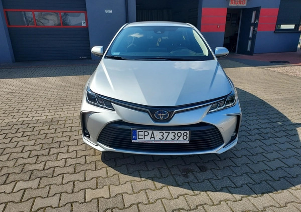 Toyota Corolla cena 91800 przebieg: 33500, rok produkcji 2021 z Pabianice małe 154